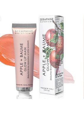 Apple + Baume Glow Lip Mask - Peach